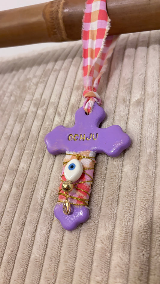 Suspension Murale Croix "OCHJU"