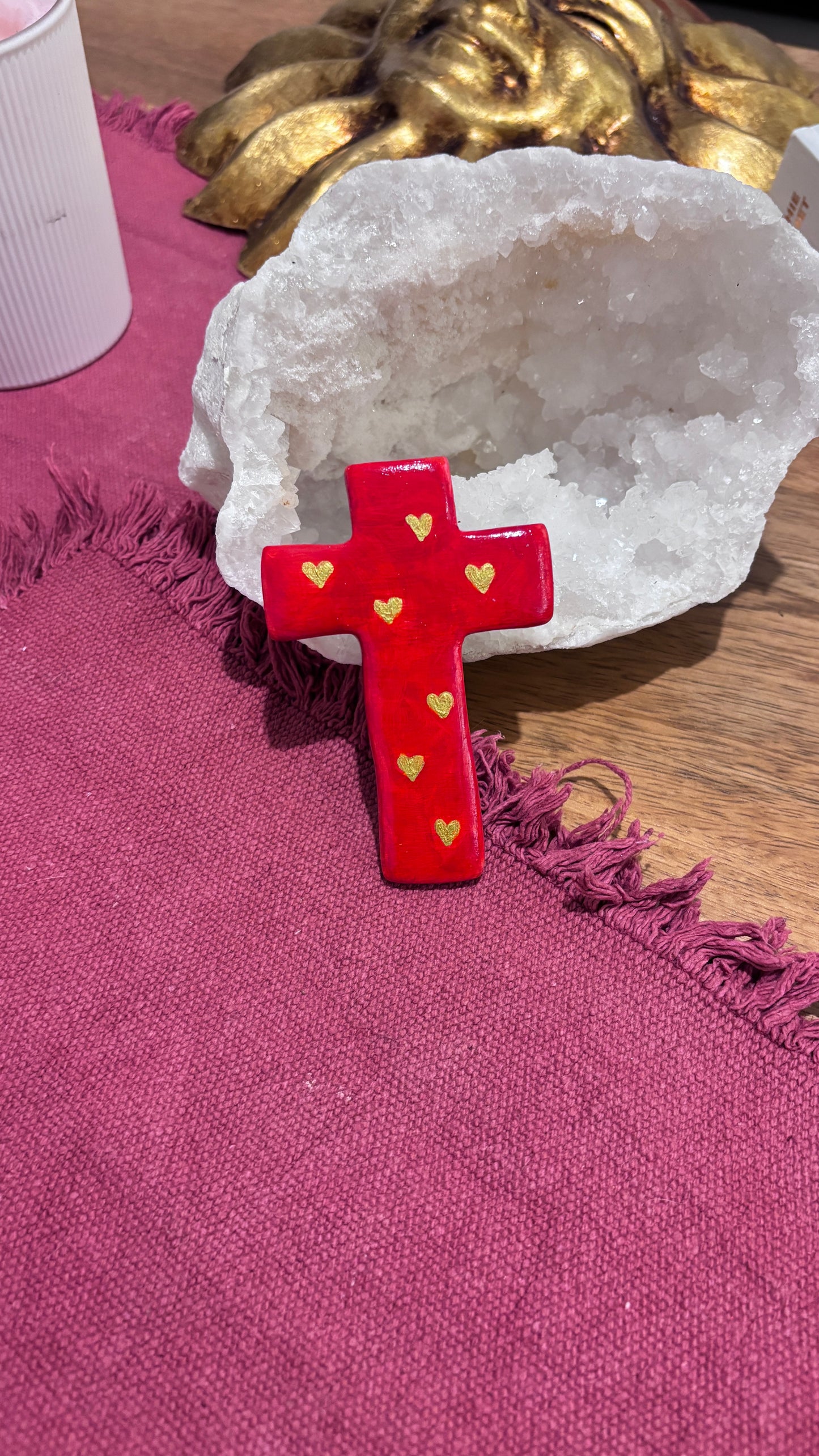 Magnet Saint Valentin Croix