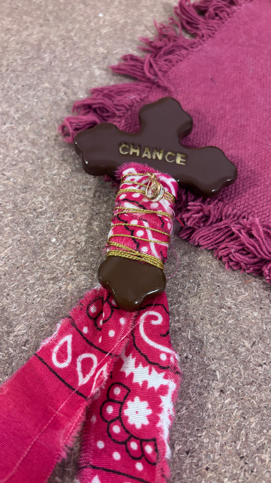 Magnet Croix "CHANCE"
