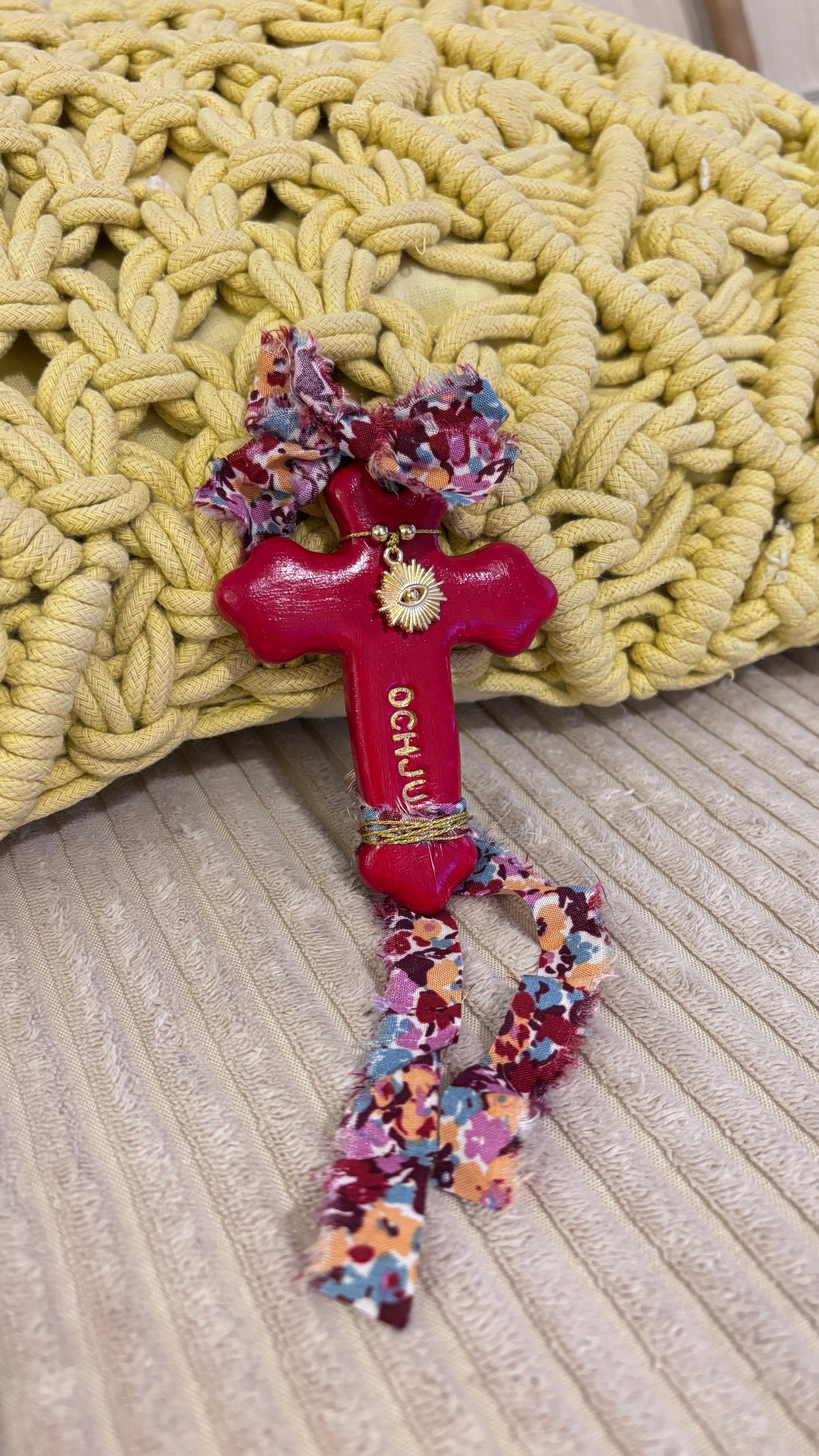 Magnet Croix "OCHJU"