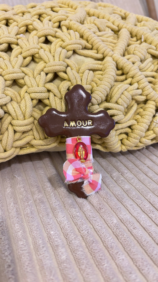 Magnet Croix "AMOUR"