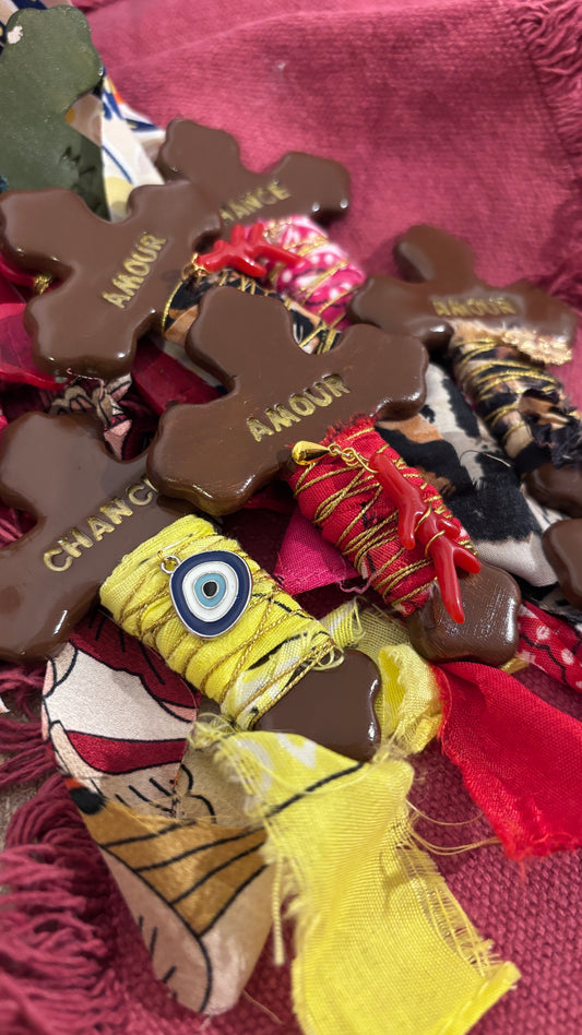 Magnet Croix "CHANCE"