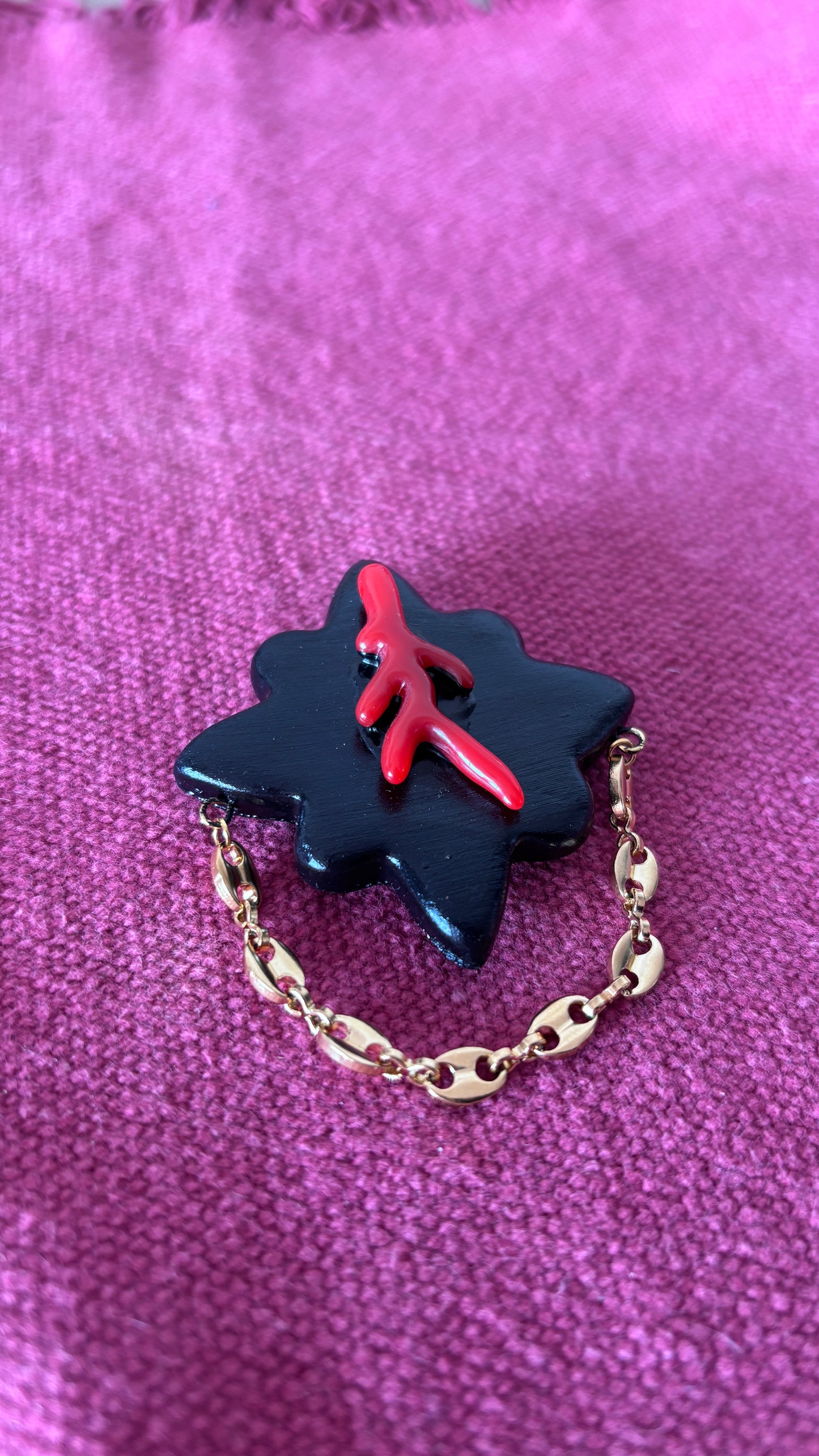 Magnet Corail* & Chainette