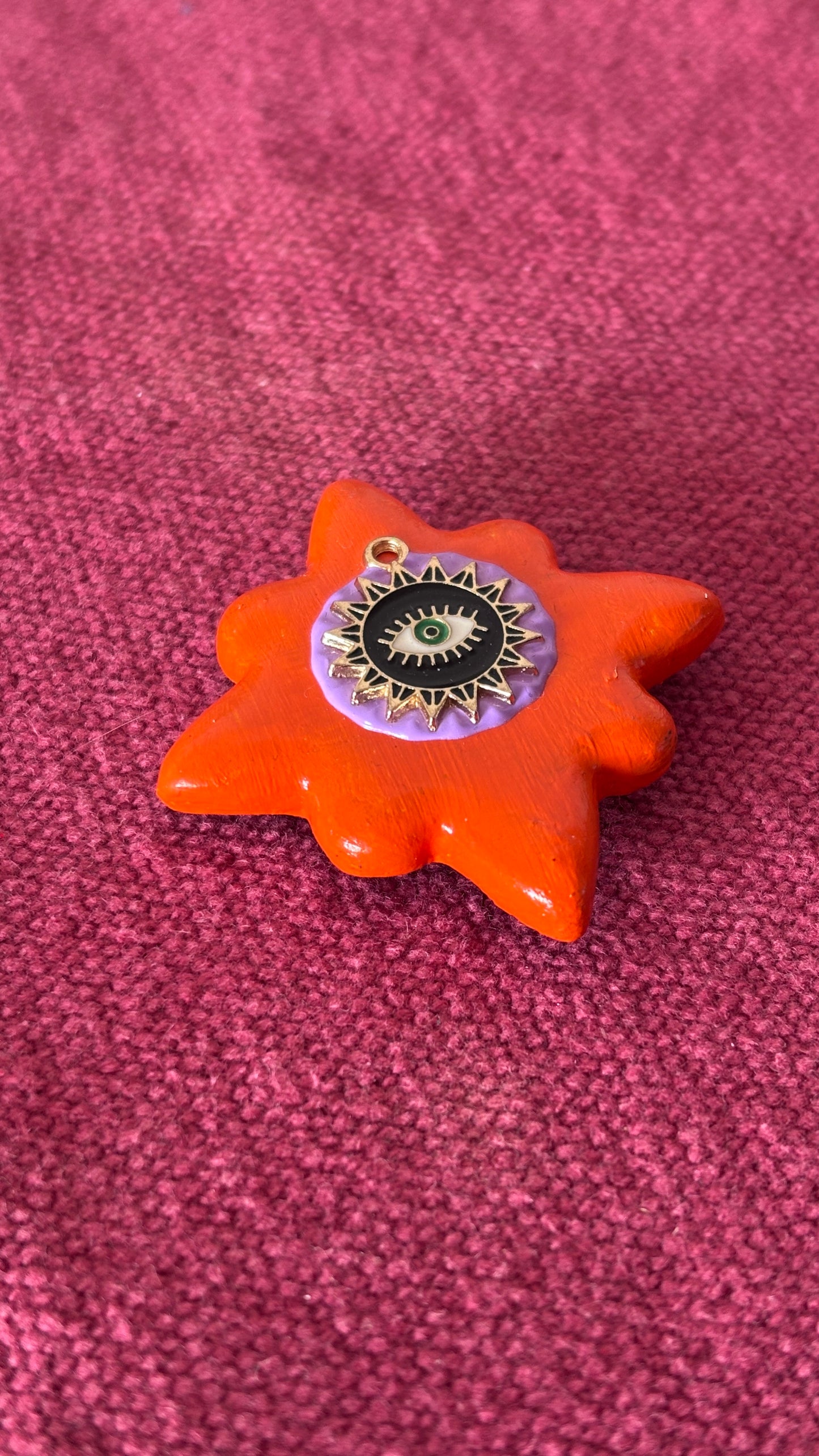 Magnet Orange Oeil Protecteur