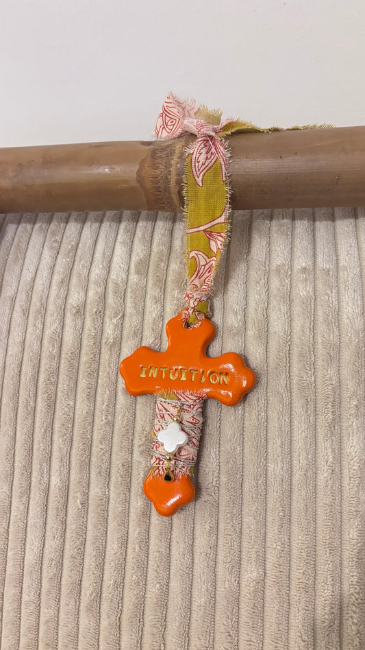 Suspension Murale Croix "INTUITION"