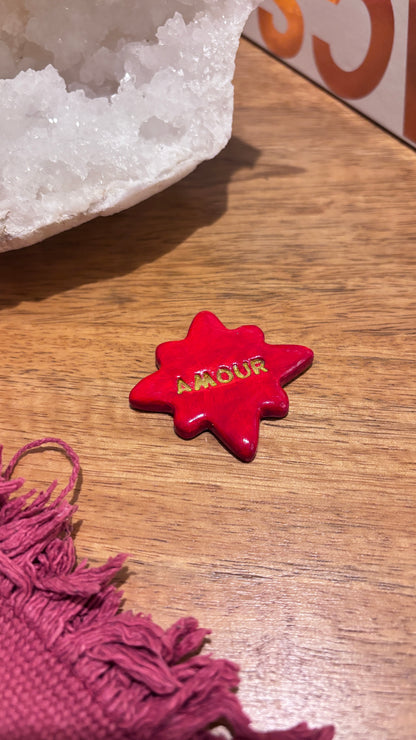Magnet Saint Valentin  "AMOUR"