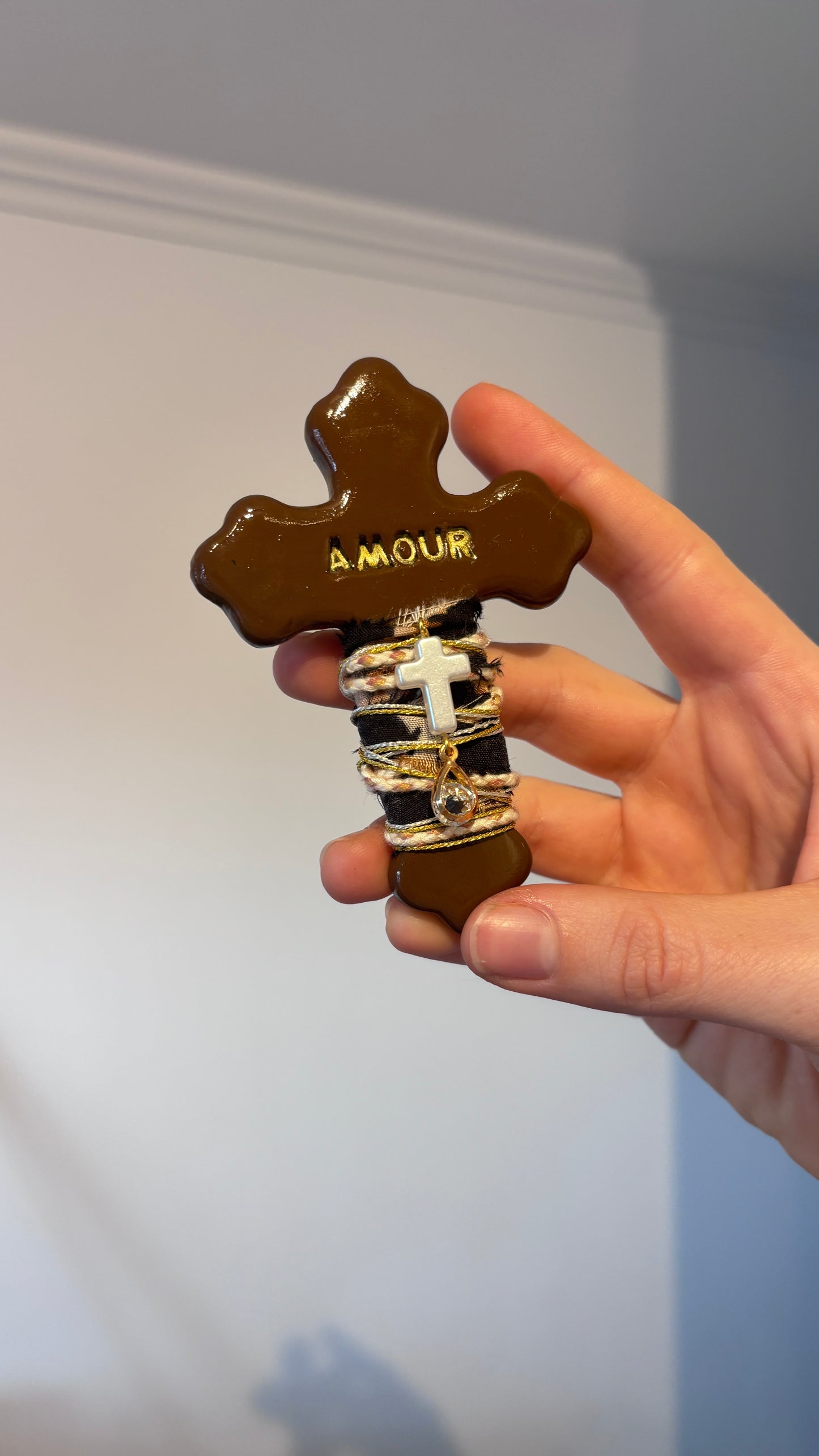 Magnet Croix "AMOUR"
