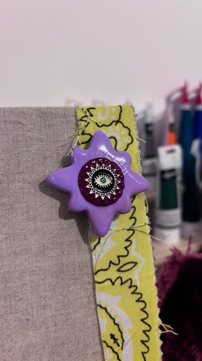 Magnet Lila Oeil Protecteur