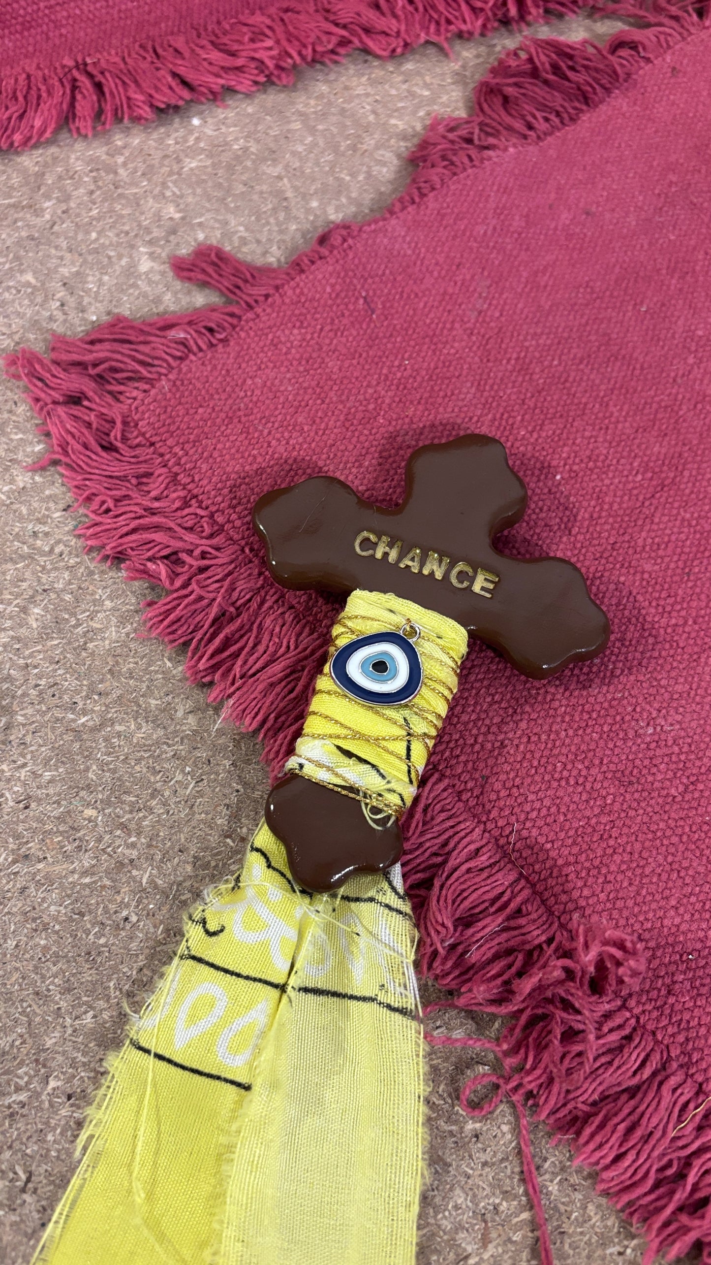 Magnet Croix "CHANCE"