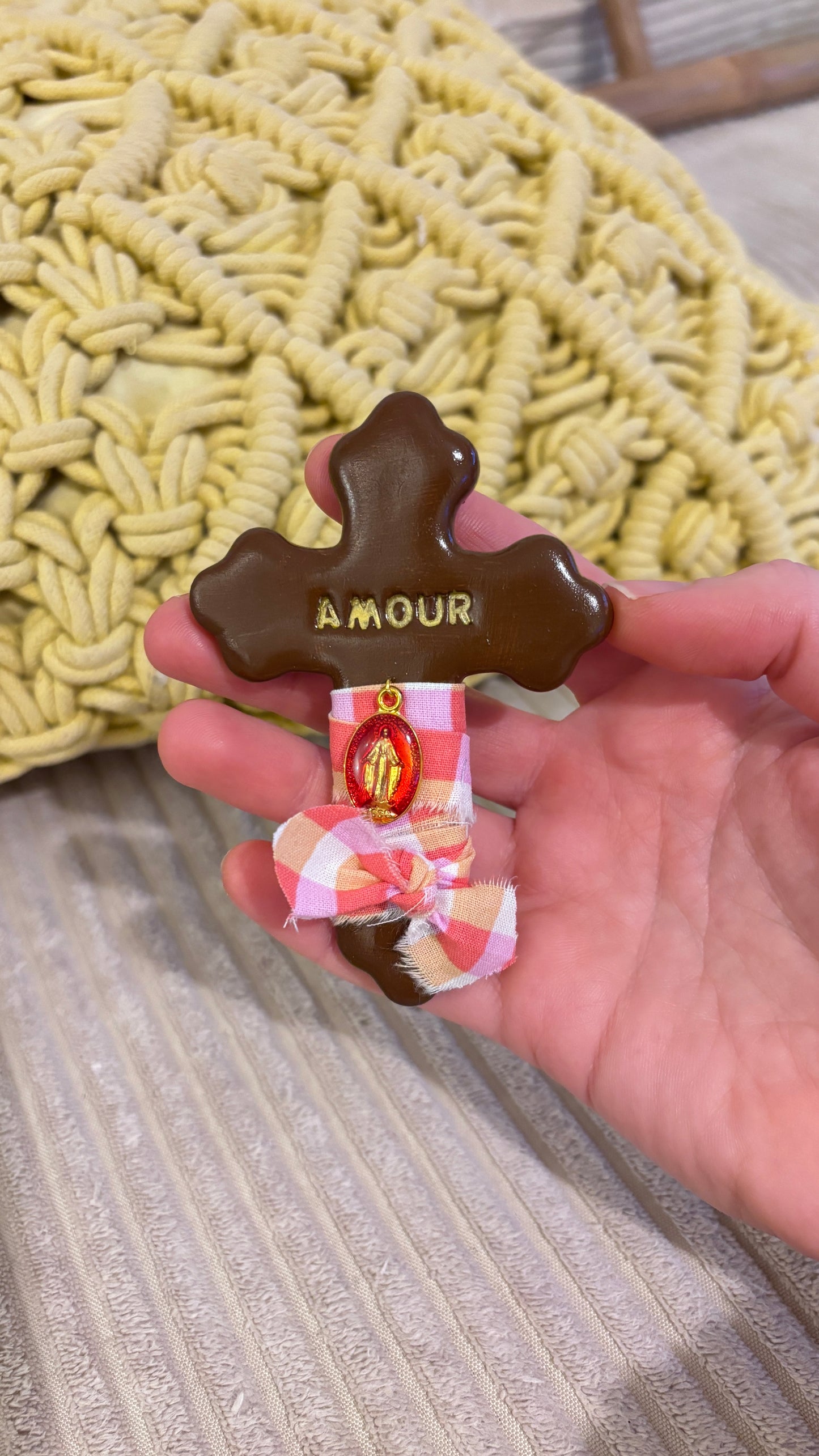 Magnet Croix "AMOUR"