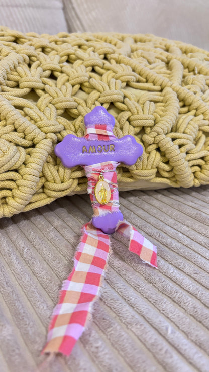 Magnet Croix "AMOUR"
