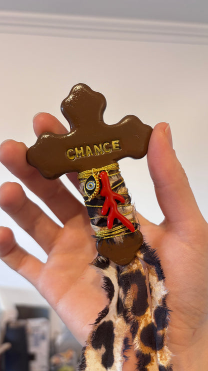 Magnet Croix "CHANCE"