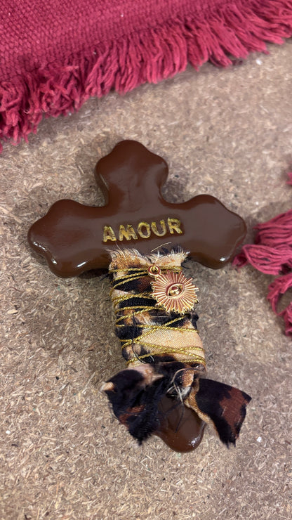 Magnet Croix "AMOUR"