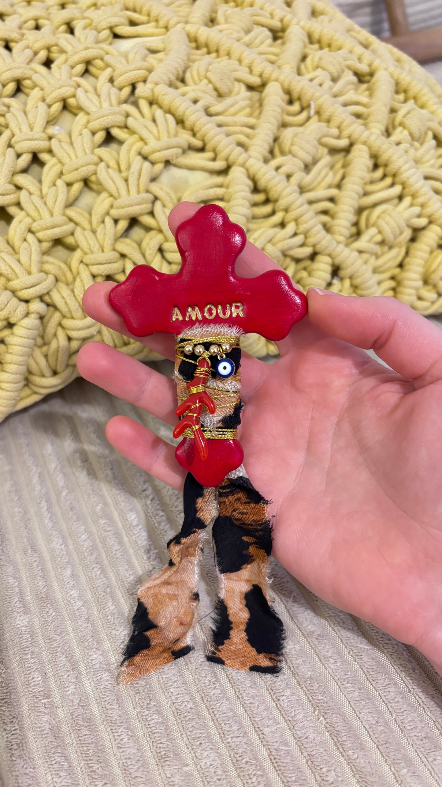 Magnet Croix "AMOUR"