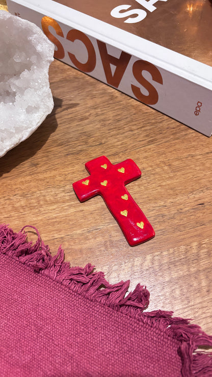 Magnet Saint Valentin Croix