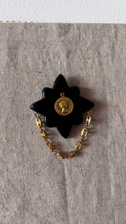 Magnet Pièce de monnaie & Chainette