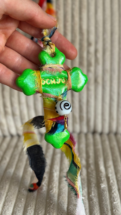 Croix vert pomme - Ochju