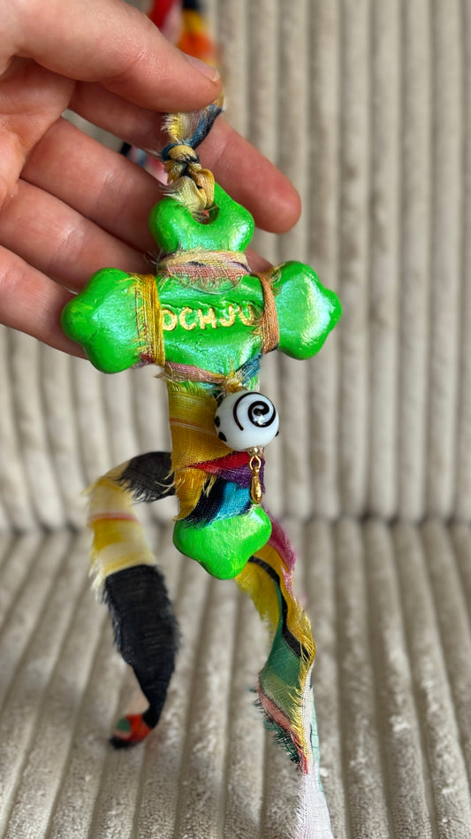 Croix vert pomme - Ochju