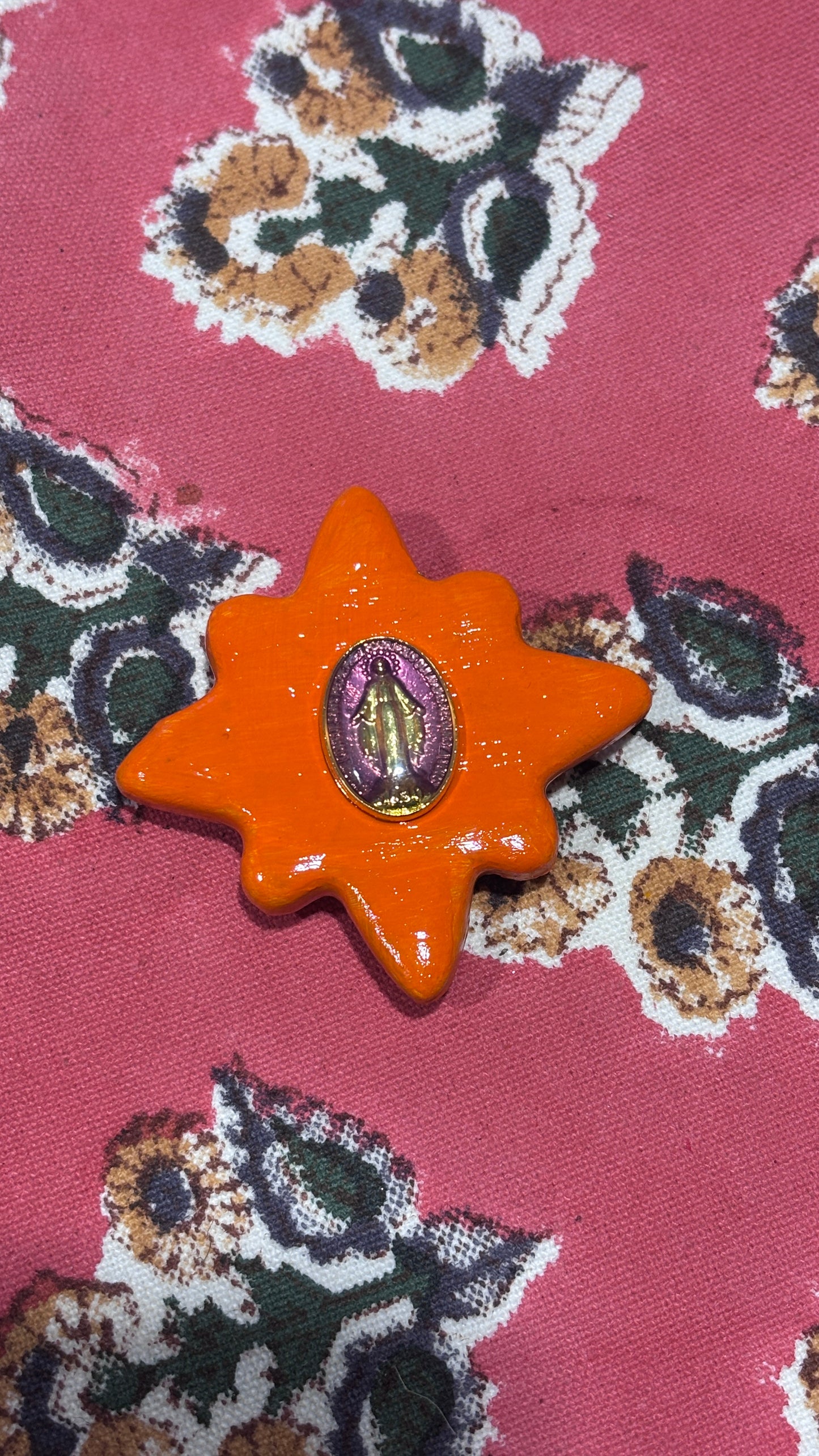 Magnet Orange Madone Lila