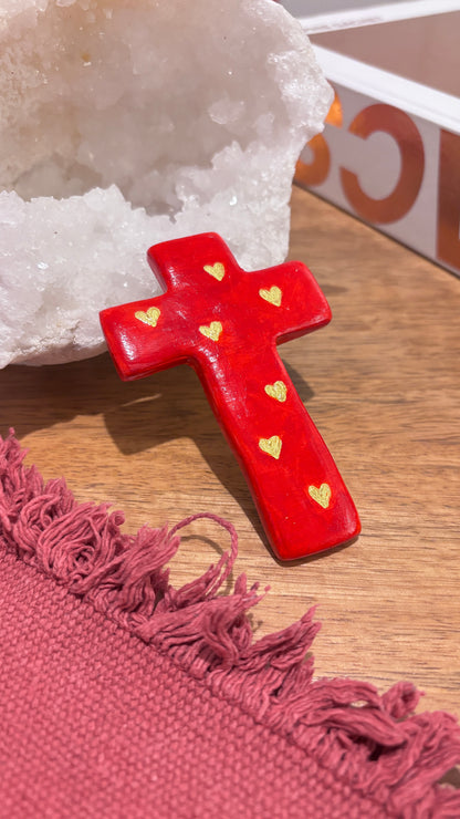 Magnet Saint Valentin Croix