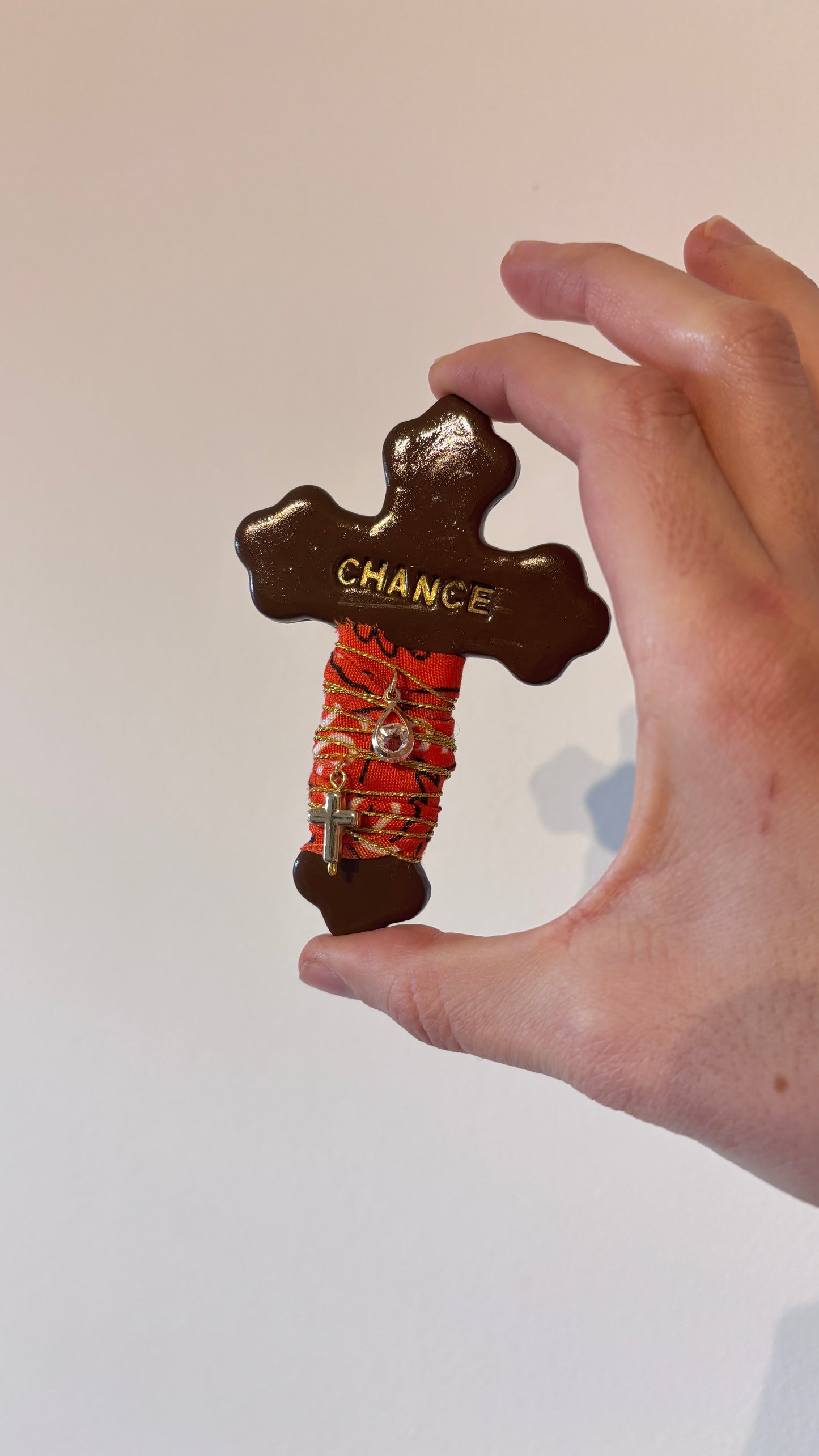 Magnet Croix "CHANCE"
