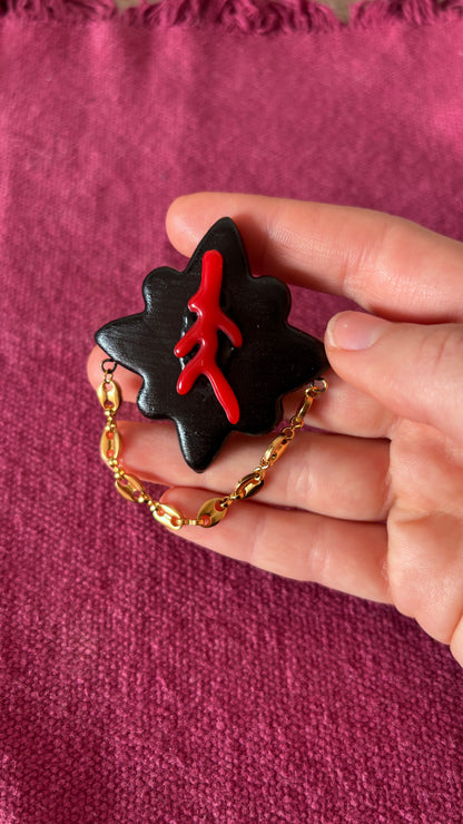 Magnet Corail* & Chainette
