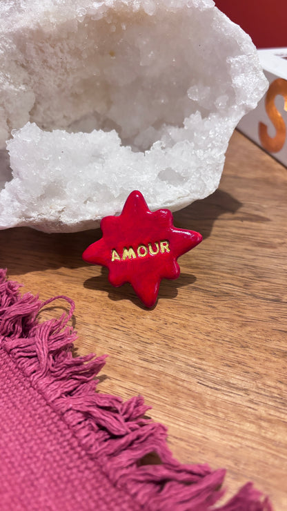 Magnet Saint Valentin  "AMOUR"