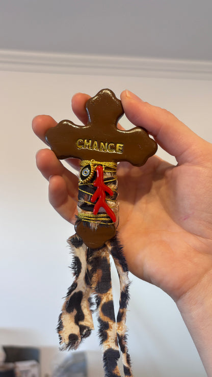 Magnet Croix "CHANCE"