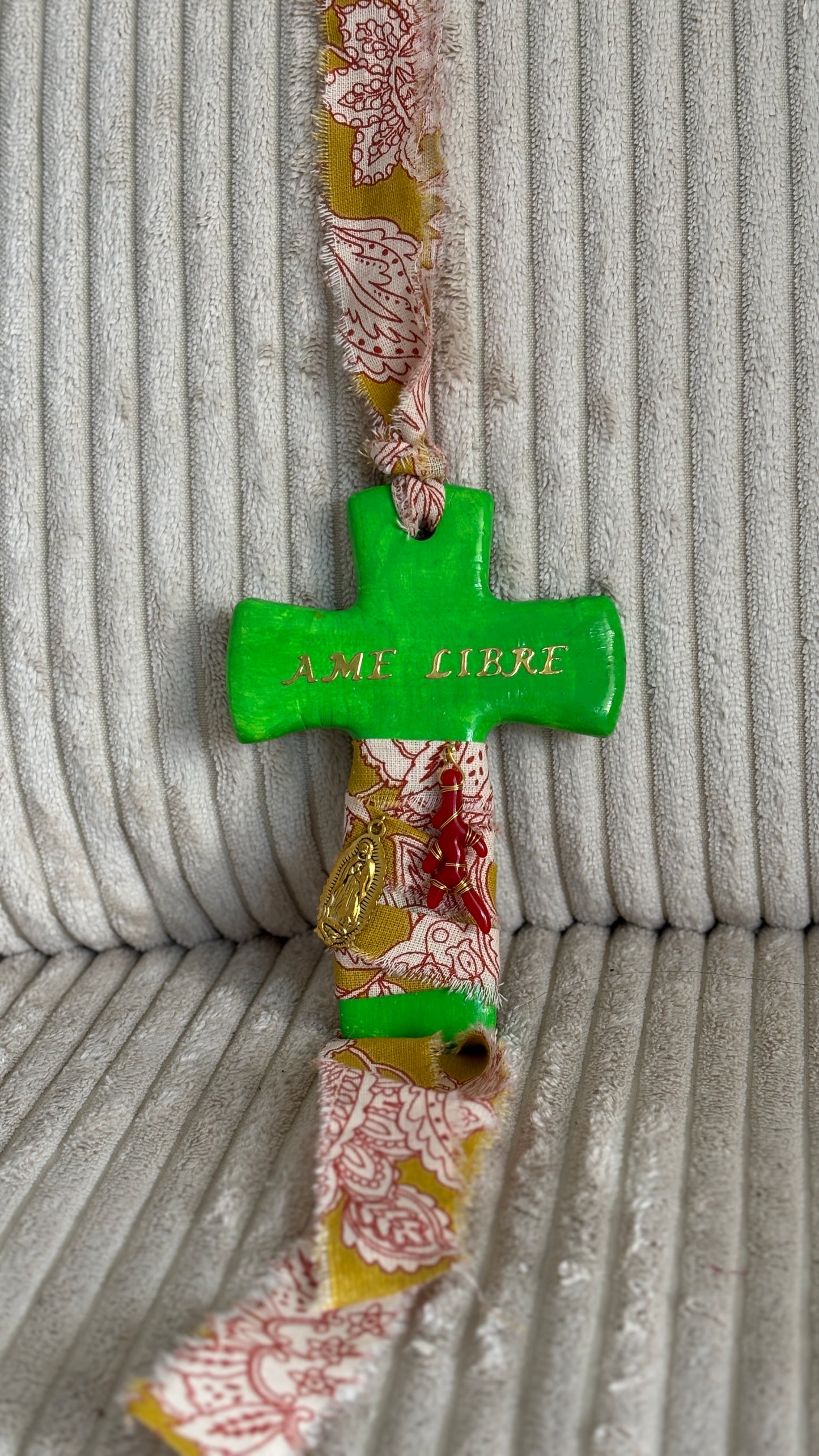 Suspension Murale Croix TAILLE XL - Ame Libre