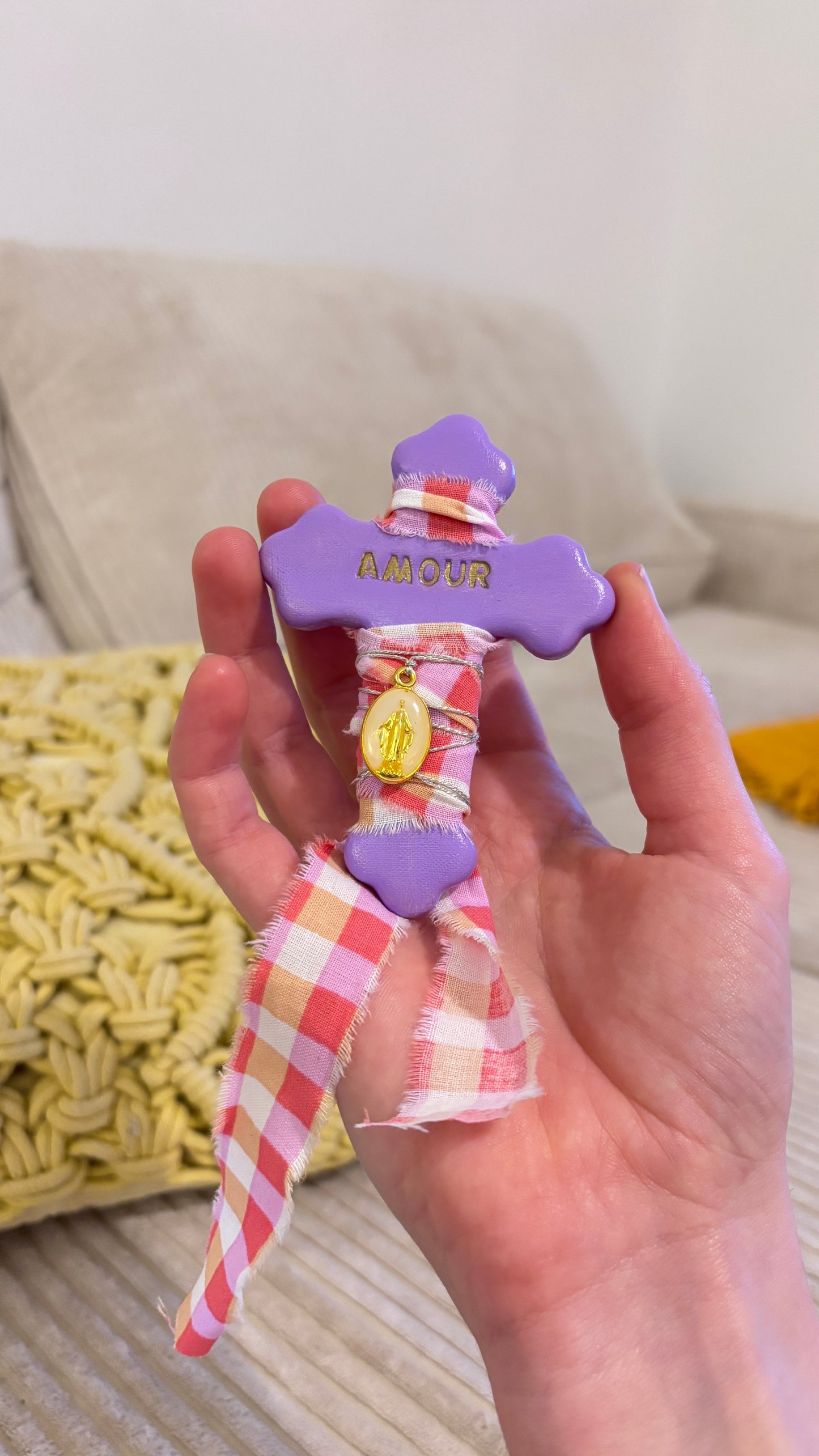 Magnet Croix "AMOUR"