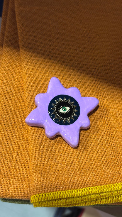 Magnet Lila Oeil Protecteur