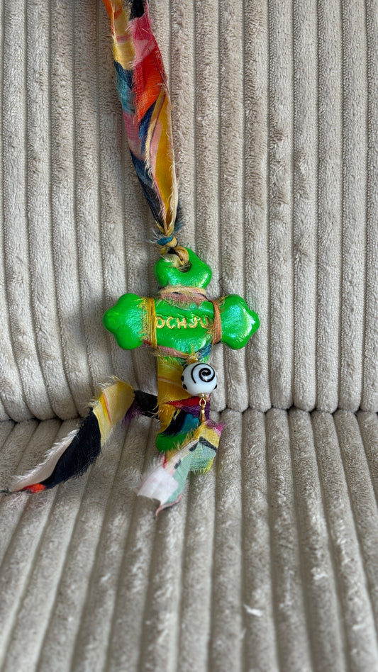 Croix vert pomme - Ochju